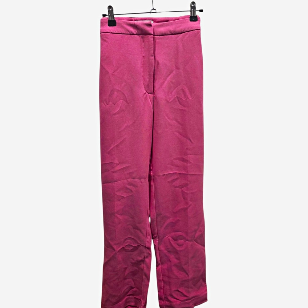 Gibson Latimer Womens 14 Pink Straight Leg Dress Pants Stretch Career Trousers